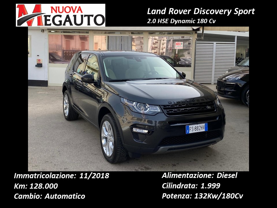 LAND ROVER DISCOVERY SPORT 2.0 HSE DYNAMIC 180 Cv